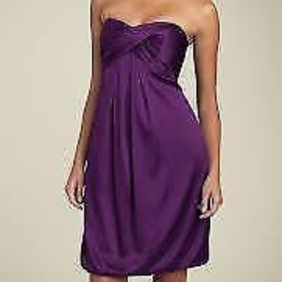 nicole miller purple dress